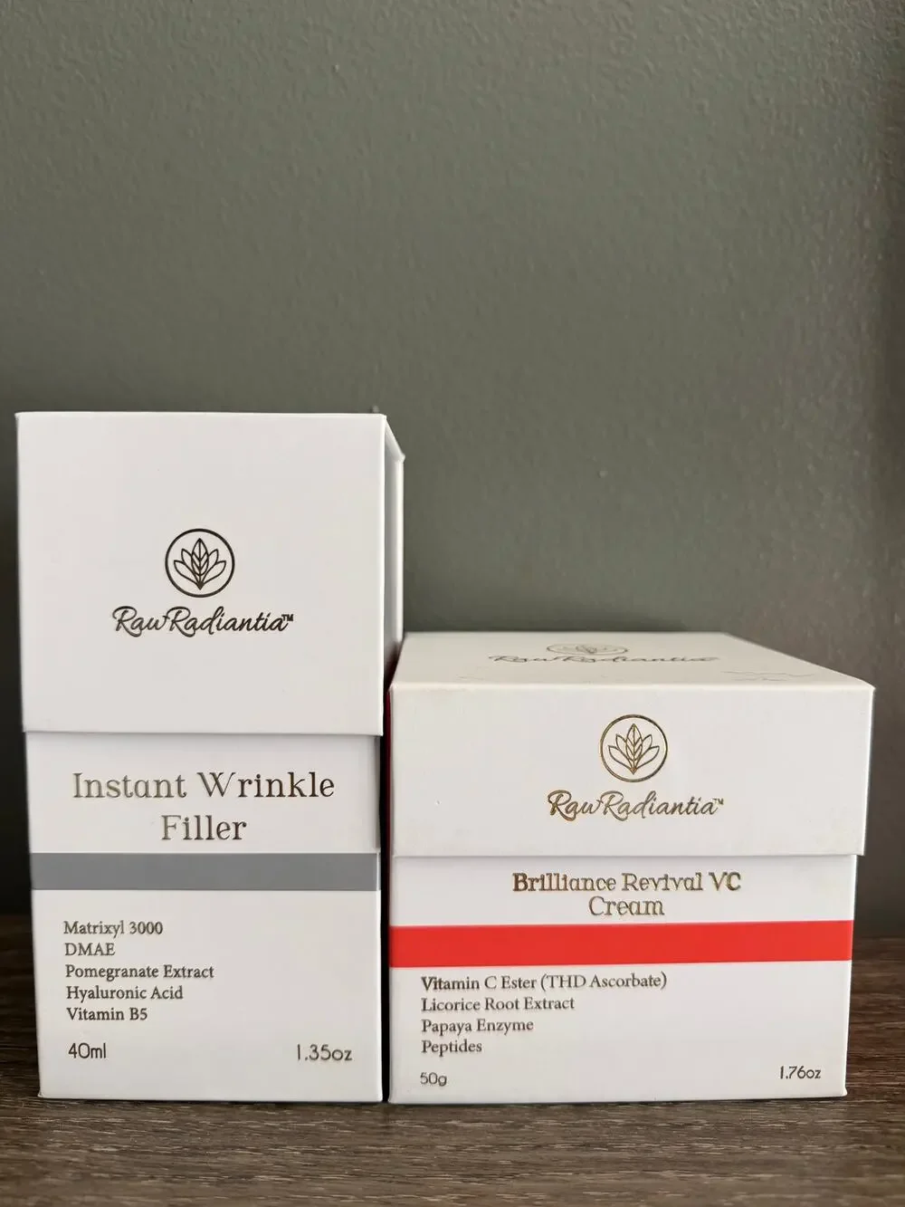 Vitamin C + Instant Wrinkle Filler Skincare Duo